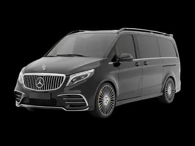 Premium VIP şoförlü araç, önden görünüm